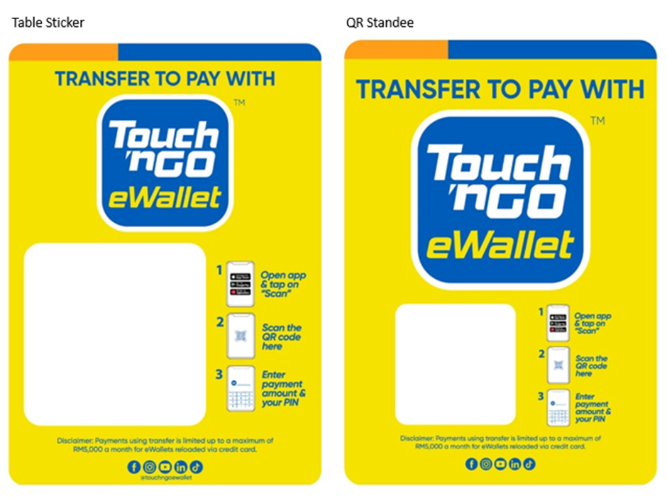 What is included in the POSM set? – Touch 'n Go eWallet Help Centre