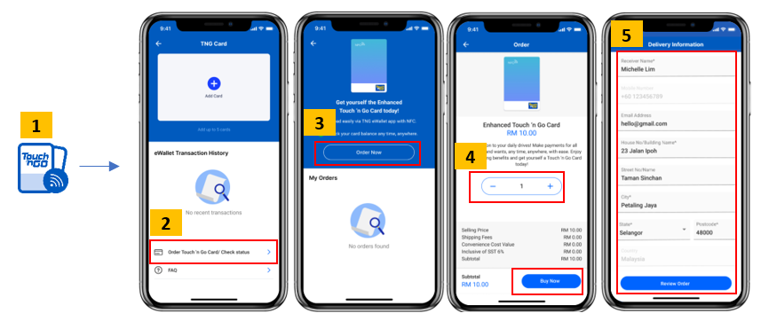 How do I purchase the enhanced Touch 'n Go (TNG) card using the Touch 'n Go  eWallet? – Touch 'n Go eWallet Help Centre